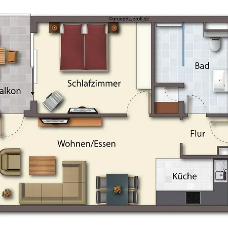 Brise Strandresidenz Else Marie App 112 הרינגסדורף